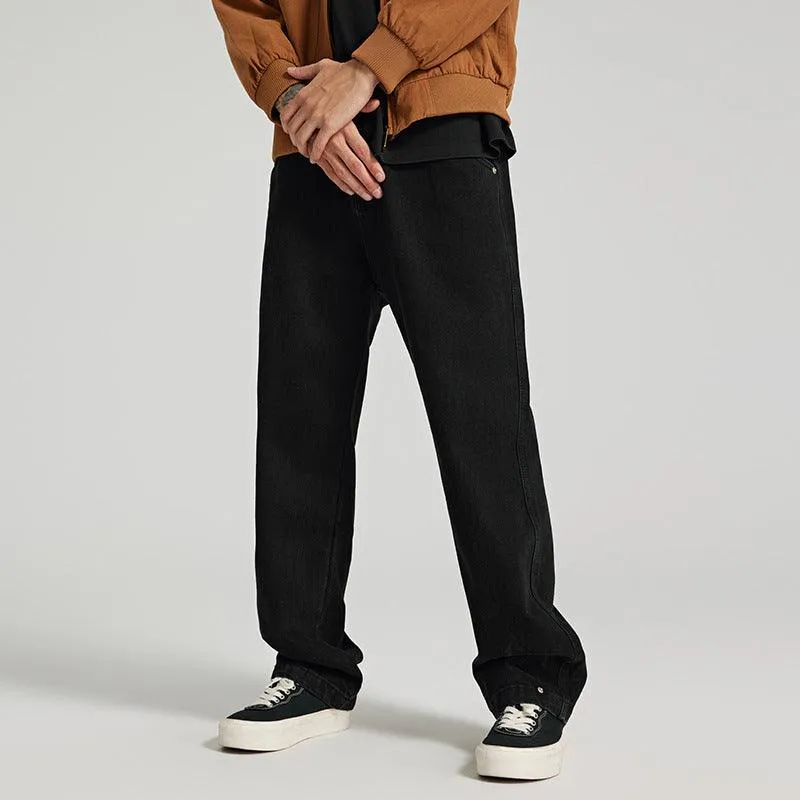 Straight Loose Jeans For Men